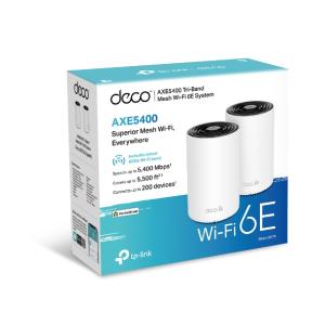 DECO XE75 (2-PACK) - Whole Mesh Wifi 6E System AXE5400