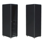 EU-EJS6032-GM - Eussonet 32U Server Rack 600x1000 Glass/Metal