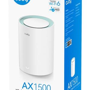 M1500 - 1PACK - Cudy AX1500 Gigabit Mesh Wi-Fi 6 1 Pack