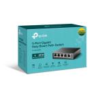 TL-SG105PE - Switch 5 Port Easy Smart with 4-Port PoE+